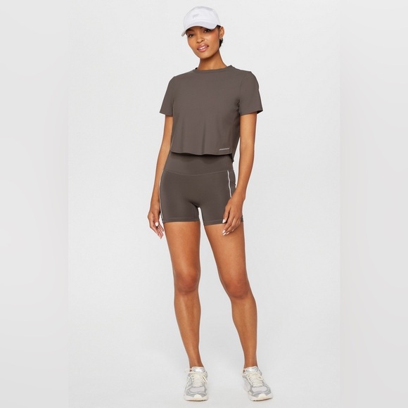 Fabletics Charcoal Two-Piece Activewear Set